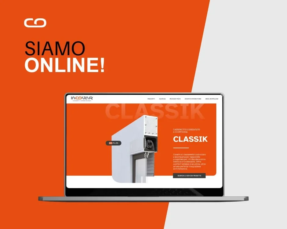 nuovo sito web Incovar