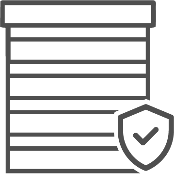 Icona sistema avvolgibile blindato di sicurezza Incovar